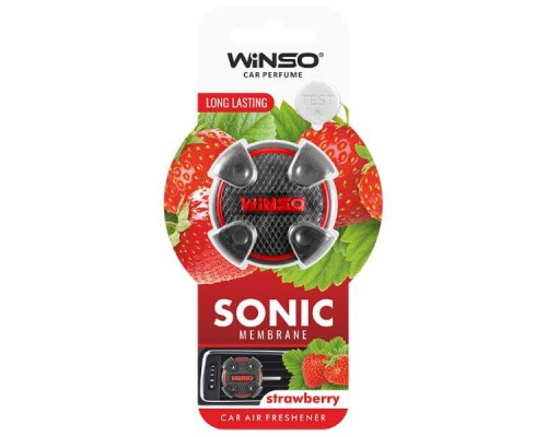Ароматизатор для автомобіля WINSO Sonic Strawberry (531070) 