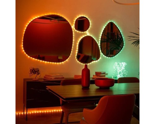 Гірлянда Twinkly Smart LED Dots Lights RGB 400 Gen II, IP44, 20м, прозорий (TWD400STP-TEU)