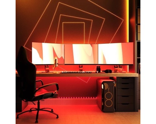 Гірлянда Twinkly Smart LED Dots Lights RGB 400 Gen II, IP44, 20м, прозорий (TWD400STP-TEU)