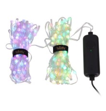 Гірлянда Twinkly Smart LED Dots Lights RGB 400 Gen II, IP44, 20м, прозорий (TWD400STP-TEU)