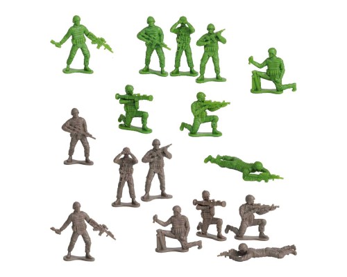 Ігровий набір Chap Mei Солдати SOLDIER FORCE BUCKET (545036)
