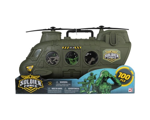 Ігровий набір Chap Mei Солдати SOLDIER FORCE BUCKET (545036)