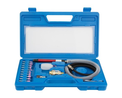 Шліфувальна машина Sigma пневматична пряма з аксесуарами в кейсі 54000об/хв (6732891)