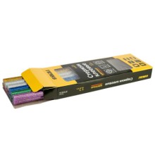 Клейові стержні Sigma 11.2x200мм 12шт 0.24кг (кольорові) (2713151)