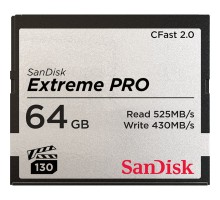Карта пам'яті SanDisk 64GB CFast 2.0 Extreme Pro (SDCFSP-256G-G46D) 