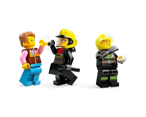Конструктор LEGO City Пожежний позашляховик з рятувальним човном 301 деталей (60412)