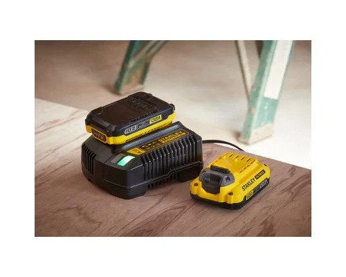 Гайковерт Stanley FatMax, 18V, 2x2Ah, 190Нм, 2900об/хв, 3800уд/хв (SFMCF820D2K)