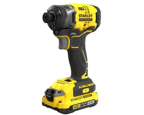 Гайковерт Stanley FatMax, 18V, 2x2Ah, 190Нм, 2900об/хв, 3800уд/хв (SFMCF820D2K)