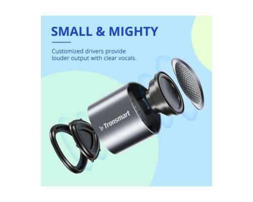 Акустична система Tronsmart Nimo Mini Speaker Polar Black + Nimo Mini Speaker Go (994703) 