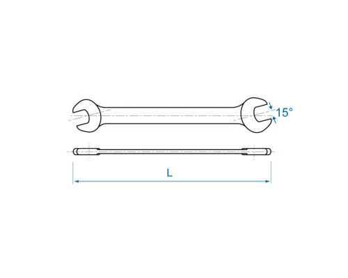 Ключ KING TONY ріжковий 12 шт. 6-32 мм (1112MRN)