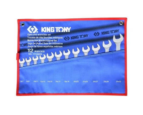 Ключ KING TONY ріжковий 12 шт. 6-32 мм (1112MRN)