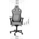 Крісло ігрове GT Racer X-8005 Dark Gray