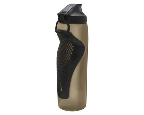 Пляшка для води Nike Refuel Bottle Locking Lid 32 OZ золотистий, чорний 946 мл N.100.7670.728.32 (887791745279)