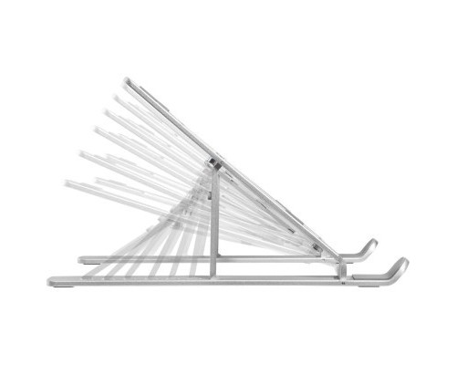 Підставка до ноутбука HiSmart LPS03-3, алюміній (HS082826)