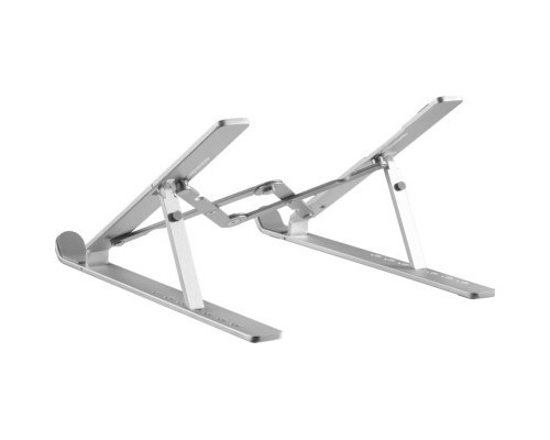 Підставка до ноутбука HiSmart LPS03-3, алюміній (HS082826)