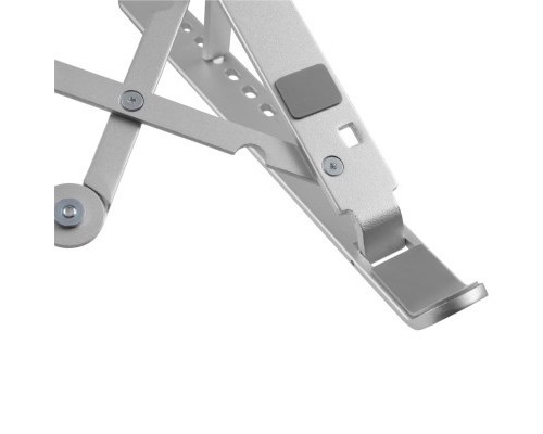 Підставка до ноутбука HiSmart LPS03-3, алюміній (HS082826)