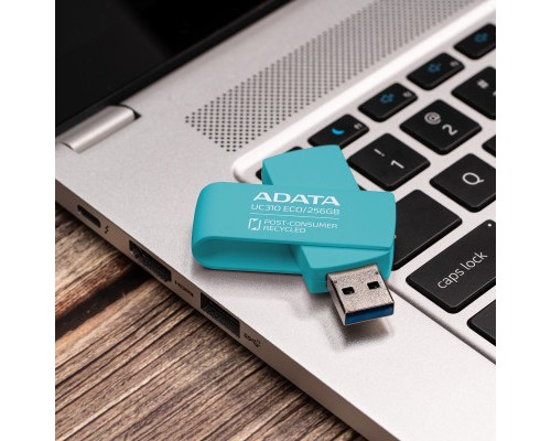 USB флеш накопичувач ADATA 32GB UC310 Eco Green USB 3.2 (UC310E-32G-RGN) 