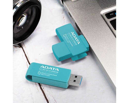 USB флеш накопичувач ADATA 32GB UC310 Eco Green USB 3.2 (UC310E-32G-RGN) 