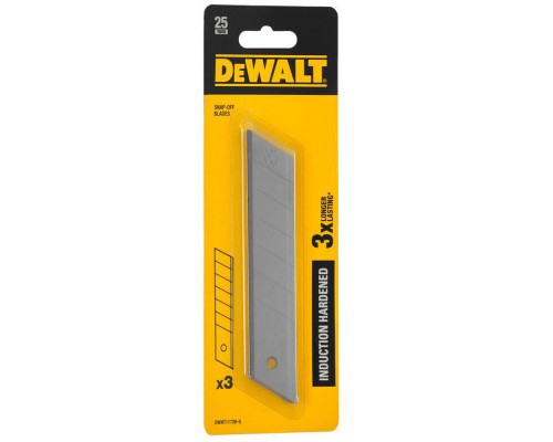 Лезо DeWALT 25 мм, сегментна, 3 шт. (DWHT11726-0)