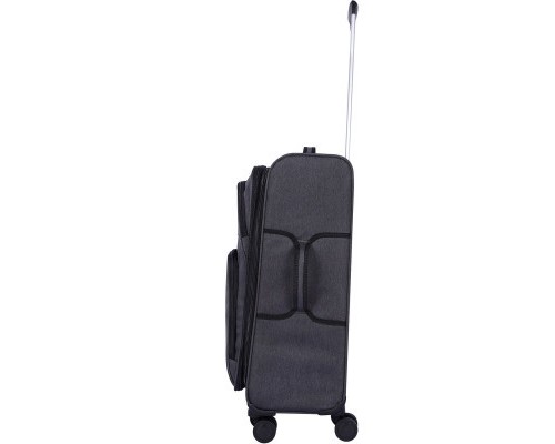 Валіза Bagland Валенсія середня 63 л. сірий (003796924) (972715804)