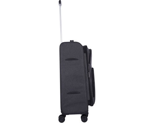 Валіза Bagland Валенсія середня 63 л. сірий (003796924) (972715804)