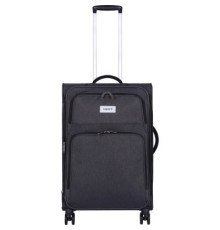 Валіза Bagland Валенсія середня 63 л. сірий (003796924) (972715804)