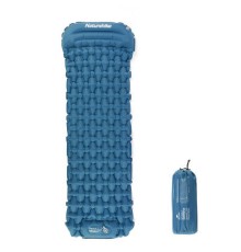 Туристичний килимок Naturehike із підголовником CNK2300DZ0001 198 х 59 см темно-синій (6976023929496)