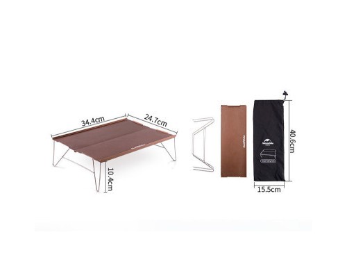 Туристичний стіл Naturehike для пікнику NH17Z001-L зелений (6927595772287) Туристичний стіл Naturehike для пікнику NH17Z001-L зелений (6927595772287)