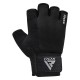 Рукавички для фітнесу RDX W1 Half Black Plus L (WGA-W1HB-L+)