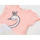 Плаття дитяче Breeze з лебедем (14253-104G-peach)