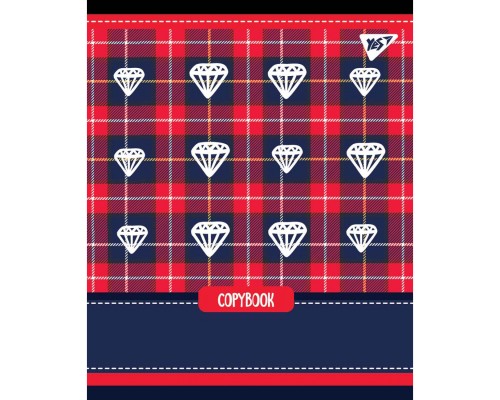 Зошит Yes А5 Tartan Fun 12 аркушів лінія (765176)
