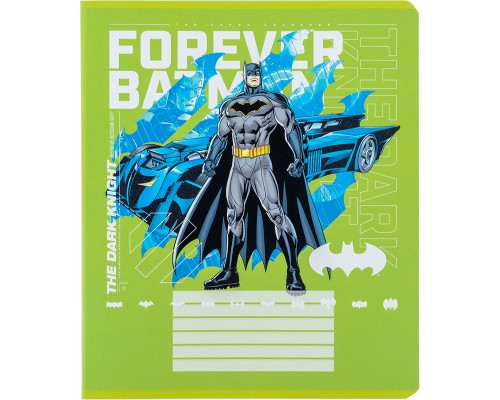 Зошит Kite DC Comics 18 аркушів, клітинка (DC24-236)