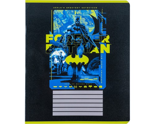 Зошит Kite DC Comics 18 аркушів, клітинка (DC24-236)