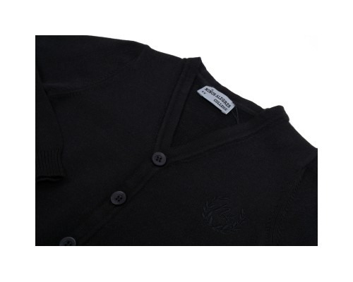 Кофта дитяча Na в'язана на ґудзичках (AFB 1211-152B-black)
