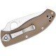 Ніж Spyderco Tenacious M4 Brown G10 (C122GBNM4P)
