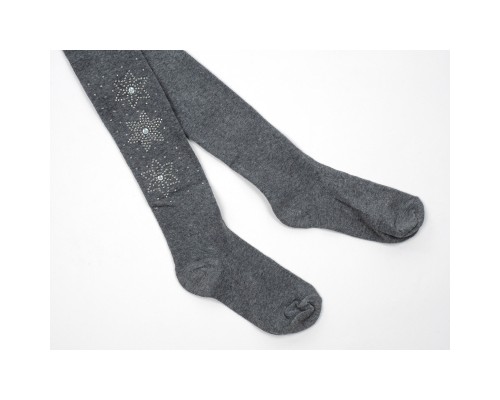 Колготки дитячі BNM зі стразами (M0C0302-1090-7G-gray)