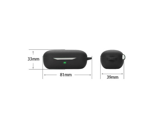 Чохол для навушників BeCover Silicon для Huawei FreeBuds SE Black (710947)