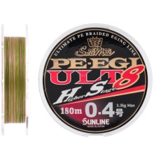 Шнур Sunline PE EGI ULT HS8 180m #0.4/0.104mm 3.3kg (1658.07.33)