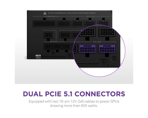 Блок живлення NZXT 1500W C Series (PA-5P1BB-EU)