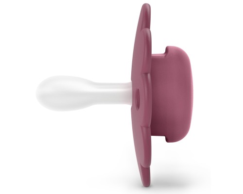 Пустушка Suavinex Wonder фізіологічна, 0-6 міс. бордова (308376)