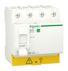Диференціальний автоматичний вимикач Schneider Electric RESI9 4P 25A 30mA (R9R51425)