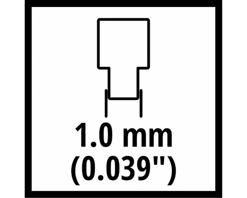 Ланцюг Einhell 15см 1.0мм 3/10