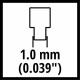 Ланцюг Einhell 15см 1.0мм 3/10