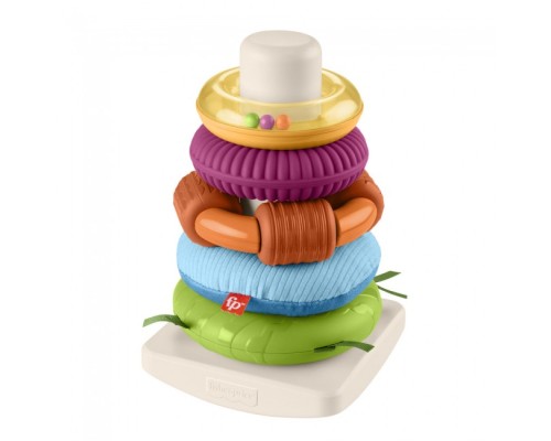 Розвиваюча іграшка Fisher-Price Пірамідка Розвиток сенсорики (HXK47) Розвиваюча іграшка Fisher-Price Пірамідка Розвиток сенсорики (HXK47)
