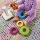 Розвиваюча іграшка Fisher-Price Пірамідка Розвиток сенсорики (HXK47)