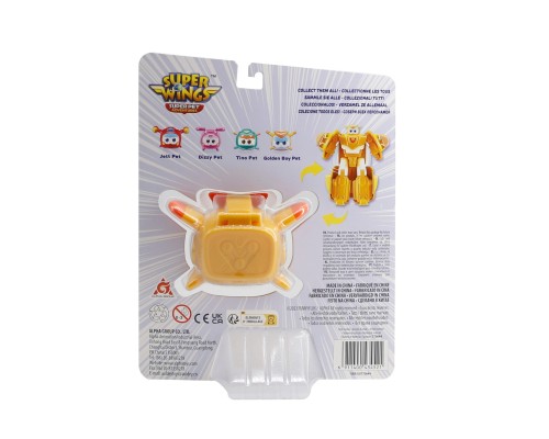 Трансформер Super Wings Transforming Super Pet Золотий Хлопчик улюбленець (Golden Boy pet) (EU770644)