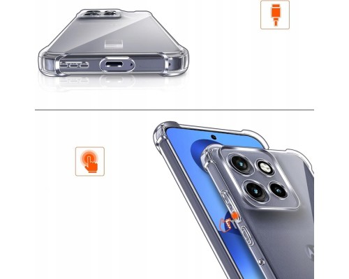 Чохол до мобільного телефона BeCover Anti-Shock Motorola Edge 50 Neo Clear (713150)