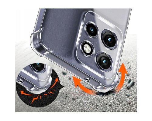 Чохол до мобільного телефона BeCover Anti-Shock Motorola Edge 50 Neo Clear (713150)