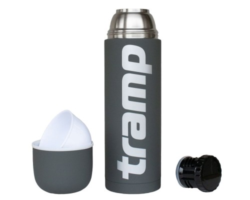 Термос Tramp Soft Touch 1.2 л Grey (UTRC-110-grey)