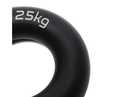 Еспандер PowerPlay PP-4324 Hand Grip Ring Hard 25 кг Чорний (PP_4324_25kg)